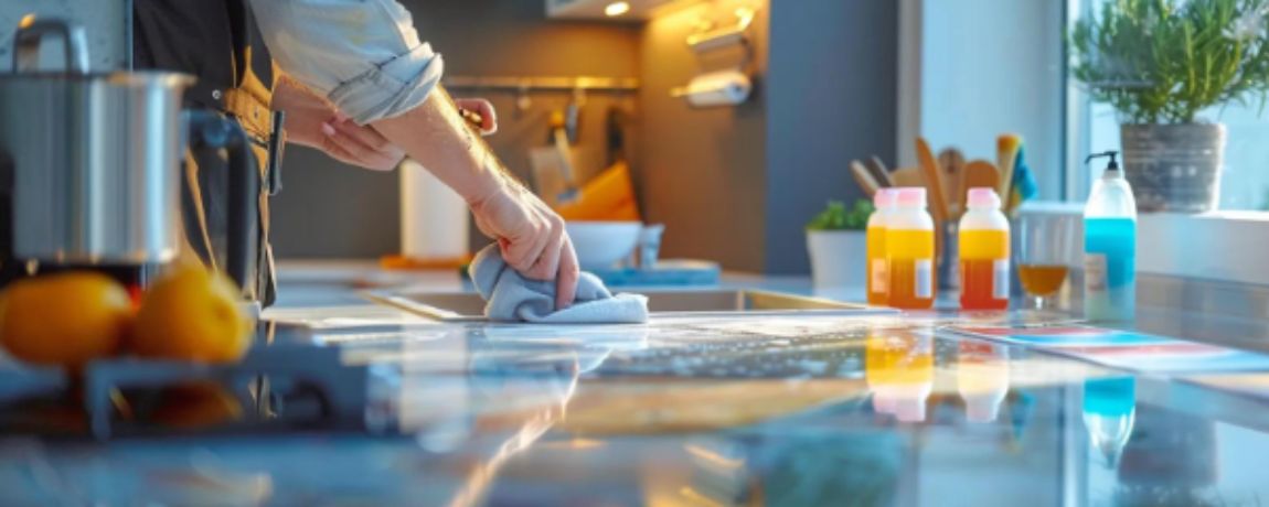 how to clean cabinets before painting