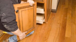 Remove Cabinet Doors and Hardware Properly